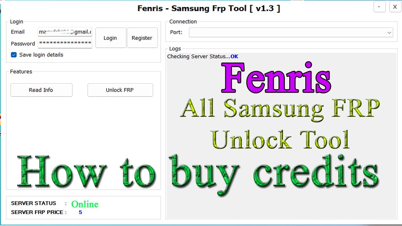 Fenris Samsung FRP Tool V1.1