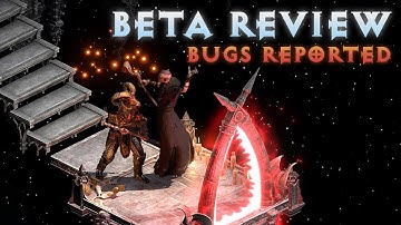BETA Review & Bugs Encountered in Diablo 2 Resurrected First Beta