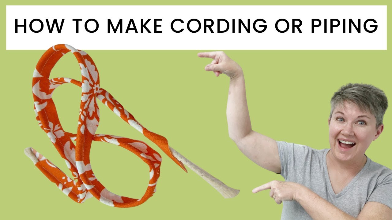 How To Make Cording 