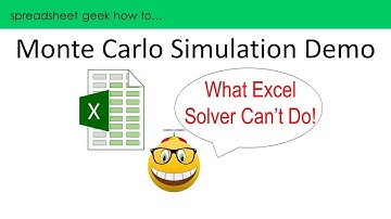 How To:  A Monte Carlo Simulation Demo