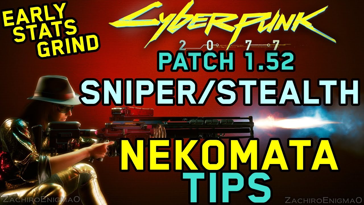 Cyberpunk 2077 - Stealth/Sniper Tips & Tricks - Best Early Stat Grinding Spot in Watson District