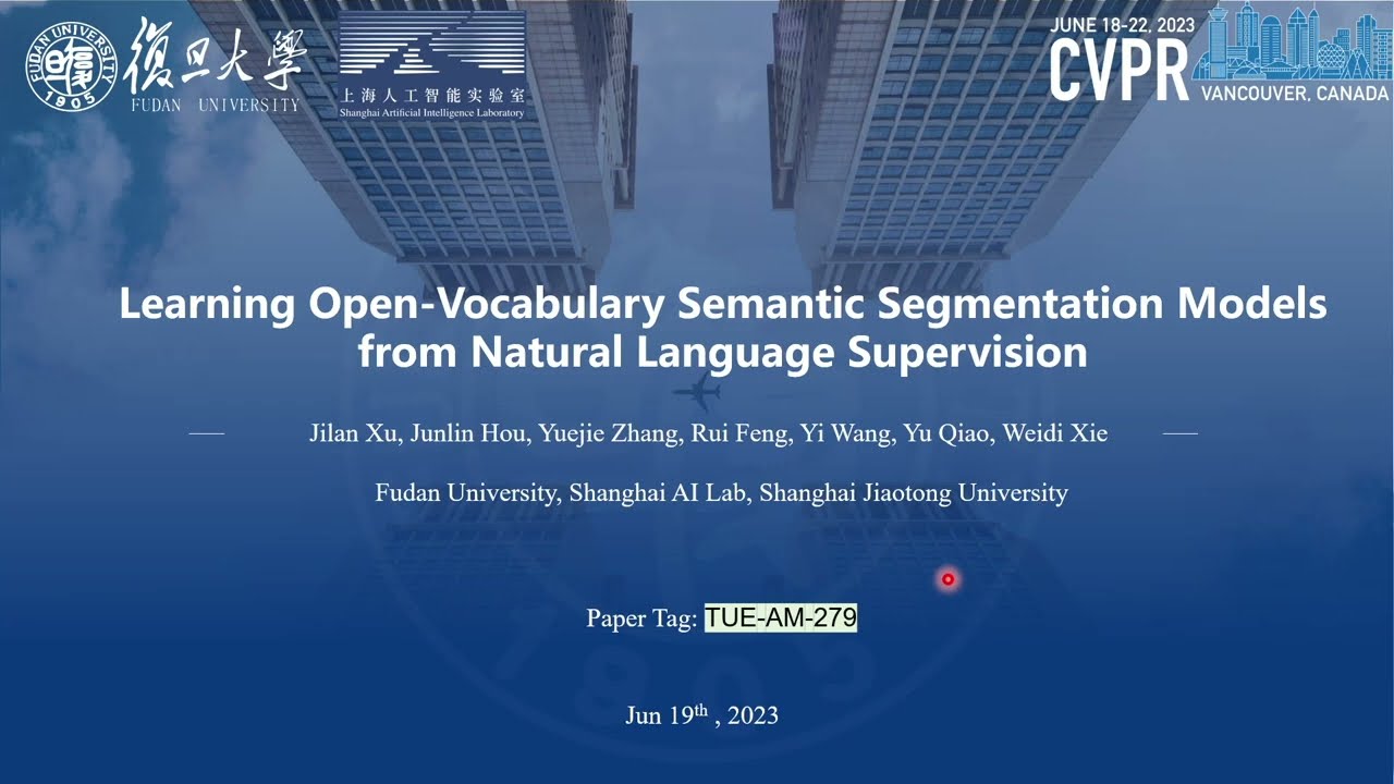 [CVPR 2023] Learning Open-Vocabulary Semantic Segmentation Models From Natural Language Supervision