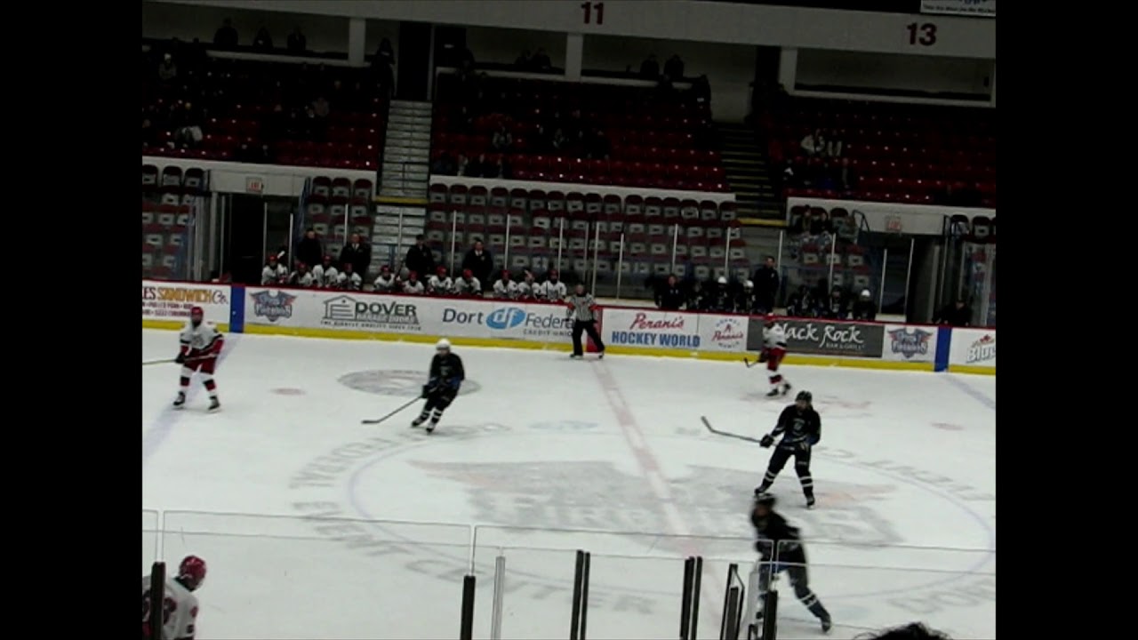 Lapeer Hockey Vs Grand Blanc YouTube