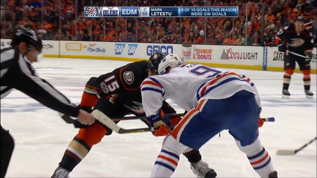Oilers vs. Ducks Game 1 YouTube