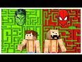 NON ENTRARE NEL LABIRINTO SBAGLIATO DEI SUPEREROI! - Minecraft ITA