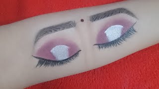 Halo Eye Makeup  For Beginner ||  Halo Eye Makeup Kaise Karein || UP ki Beauty