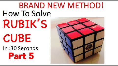 How To Solve Rubik
