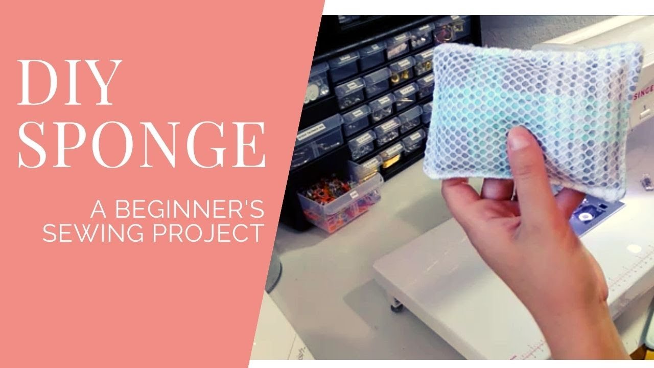 How To Make Reusable Dish Sponges The Easy Way! – Beginner Sewing Projects