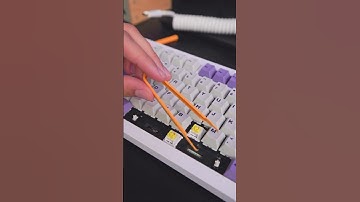 How to remove switches from your mechanical keyboard #mechanicalkeyboard #computerkeyboard #keychron