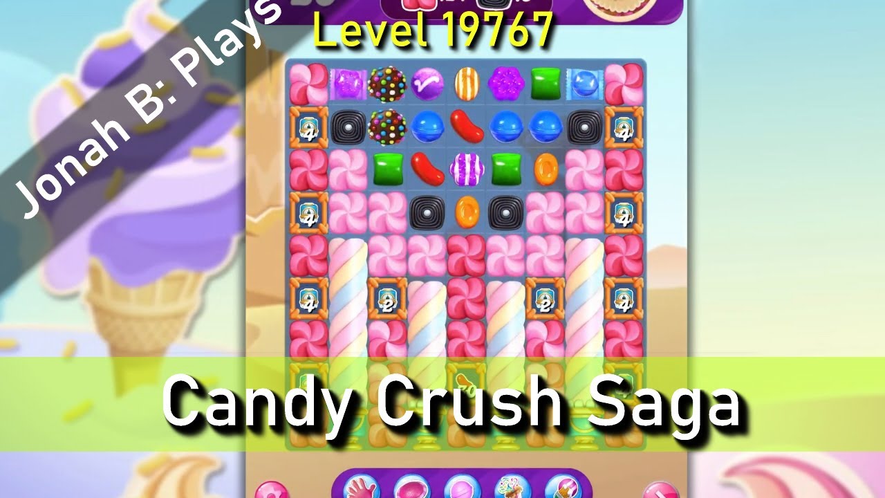 Candy Crush Saga Level 19767 - YouTube