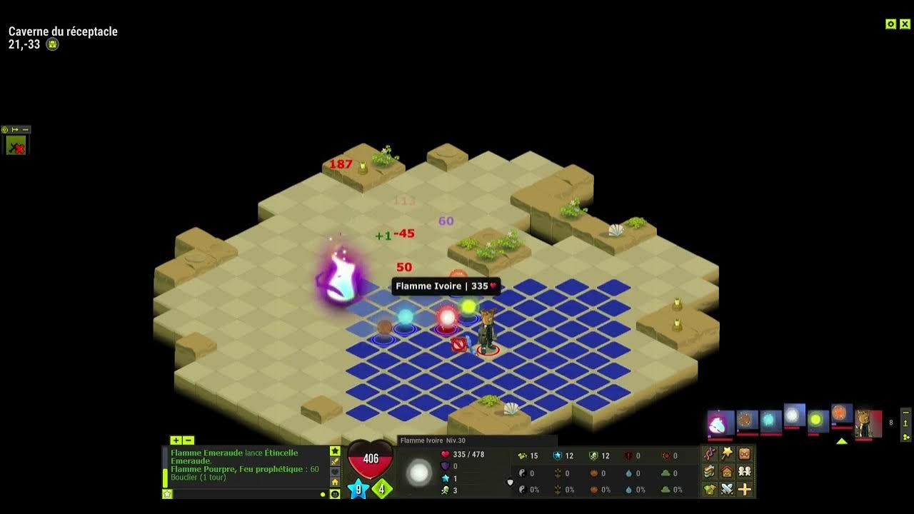 Le réceptacle des dofus Feu prophétique Iop 57 YouTube