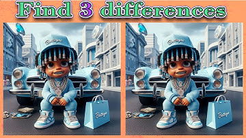 Spot the Difference Game | 3 Differences #112