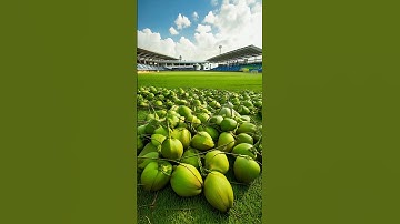 The Most Satisfying Coconut Cutting | ASMR with Sharp Knife