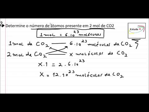 Vídeo: Quantos átomos existem em 2 moles de CO2?