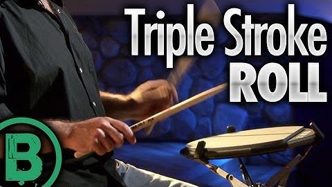 Triple Stroke Roll - Drum Rudiment Lessons