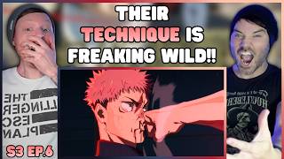 RULES OF ATTRACTION! | Jujutsu Kaisen - Season 3 Ep 6 | Reaction
Panda, Fushigoro,and Itadori end up in a battle to convince Hakari to join their side in the culling game.
#jujutsukaisen #anime #reaction #season3
Want to help support the channel? Full uncut episodes on our patreon! https://www.patreon.com/theheck
Follow us on Instagram: John - https://www.instagram.com/johnreaveslive/
Chris - https://www.instagram.com/kickcannon/
Have other suggestions for future reactions?
Drop them in the comments!! RULES OF ATTRACTION! | Jujutsu Kaisen - Season 3 Ep 6 | Reaction