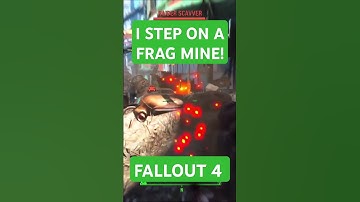 I step on a frag mine (Fallout 4 - Very Hard Difficulty)