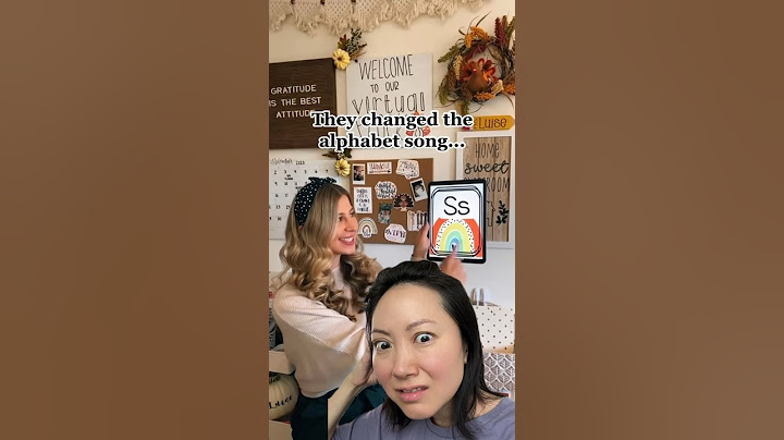 They changed the ALPHABET SONG and it doesn’t sound right 😱 Ib: @kaylainkinder
