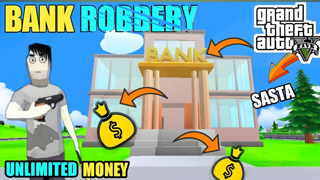DUDE THEFT WARS | BANK ROBBERY  UNLIMITED MONEY 
