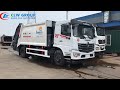 Dongfeng D3 4X2 12CBM 14CBM Compression Garbage Truck Garbage Compactor Truck for Senegal