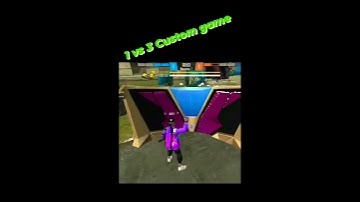 ⚡ALEX⚡😱Like💖1 vs 3 Custom game#freefire #shorts#india#instagram #youtube#totalgaming #helpinggamer 💖