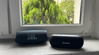 Harman Kardon Luna vs JBL Charge 5 | First on youtube! 🥇 | Sound Test 🎉