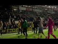 Pitch-side view of Mateta's Hatrick v Plymouth Argyle | ACCESS ALL OVER