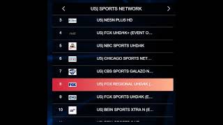 All US Sports TV Channels in One Place! 📺🏈🏀⚾ screenshot 2