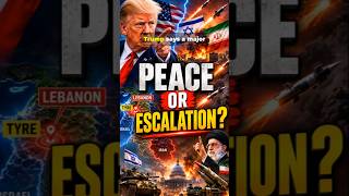 Trump Says Peace Is Near  The Risk Is Growing! #Geopolitics #News #Shorts