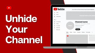 How to Unhide Your YouTube Channel | Make Your YouTube Channel Visible (2024) How to Unhide Your YouTube Channel | Make Your YouTube Channel Visible (2024)