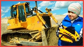 Дети и Машины Про Бульдозер Строительные Машинки для детей #Спецтехника Дети и Машины Про Бульдозер Строительные Машинки для детей #Спецтехника
