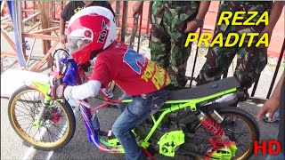 BREBES Drag Bike SERI 1 2016 Joki ANAK KECIL REZA PRADITA Class Bracket 9 Detik