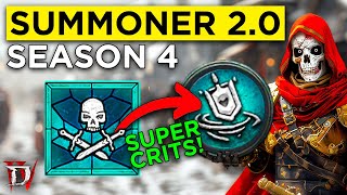 Summoner Necromancer is the New S-TIER Build in Season 4 Diablo 4!
