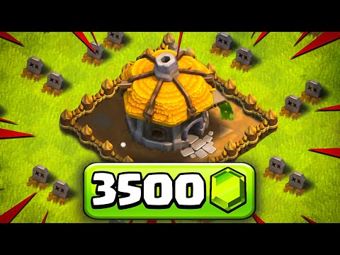 ЛЕГКИЙ СПОСОБ ПОЛУЧИТЬ 3500 ГЕМОВ ? РАЗВИТИЕ ГОБЛИНА В CLASH OF CLANS №19