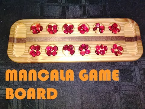 Mancala Game Board (Home Built)