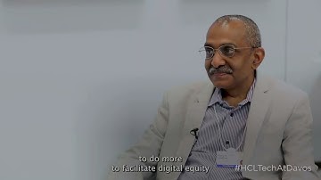 Bridging digital equity for greater inclusion | HCL Technologies at #wef22