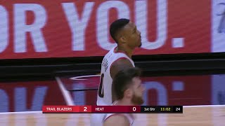 1st Quarter, One Box Video: Miami Heat vs. Portland Trail Blazers