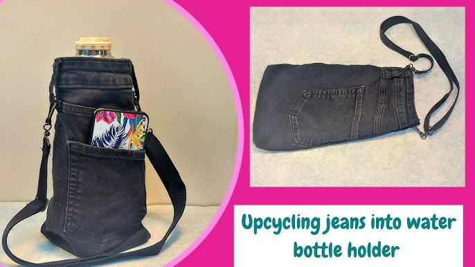 how to make Traveling 🧳✈️ water bottle🧴 cover with old cloths वाटर बोतल  कवर आसानी से कैसे बनाएं 