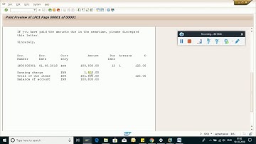 DUNNING PROCEDURE,DUNNING, DUNNING WITH INTEREST,DUNNING FOR CUSTOMER