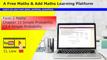 KSSM Form 2 Maths Chapter 13 (13.4 Simple Probability)