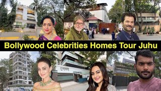 Bollywood Celebrities house tour in mumbai | Indian celebrity house | Juhu beach