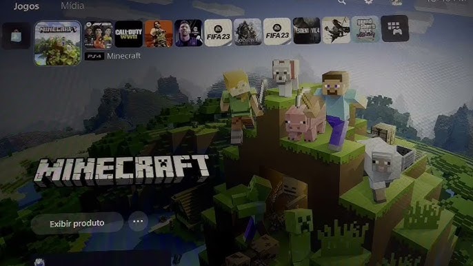 Minecraft Ps4 Psn Mídia Digital - Mudishop