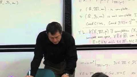 MATH-501 Real Analysis - I Lecture 07