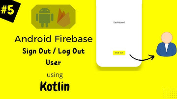 #5. Logout User From Android App Using Firebase Android Kotlin | Firebase Authentication Android
