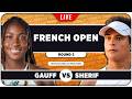 GAUFF vs SHERIF • French Open 2026 • LIVE Tennis Watchalong