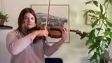 A Major 2 octave scale Viola