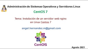 Requisitos previos de instalación servidor web nginx en centos 7