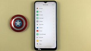 How to swipe up to open apps when the screen is off OPPO A31 Android 9 screenshot 2