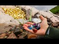 A boy unlocks a giant transformed fist and enters the golden mystery world of jewelry