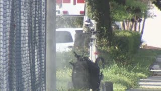 Bomb squad blows up backpack